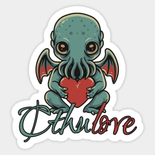 Cthulove - Valentine Cthulhu #3 Sticker